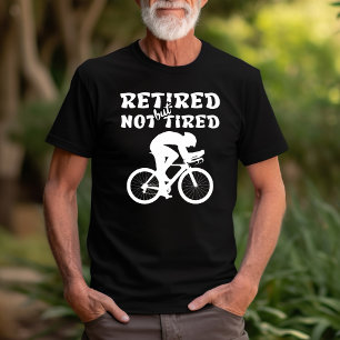 T-shirt Sports cyclistes à la retraite à la retraite à la