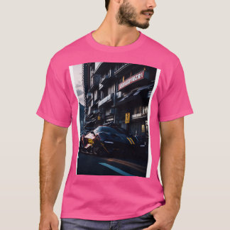 T-shirt Sports Dark Neon City