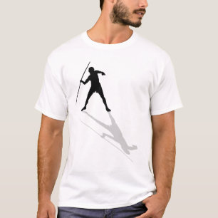 T-shirt Sports de l'athlète des hommes d'athlétisme de jet
