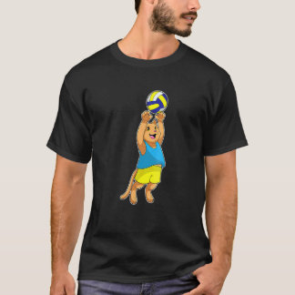 T-shirt Sports de volley-ball de chat