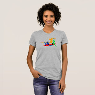 T-shirt Sports de volley-ball   Wonen's Slim Fit
