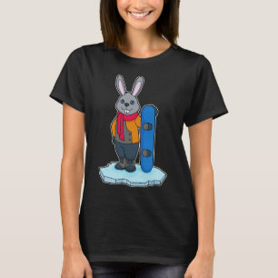 T-shirt Sports d'hiver Rabbit Snowboard