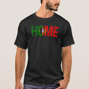 T-shirt Sports Lover Fundy Portugal Drapeau Accueil Portug
