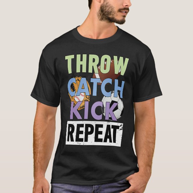 T-shirt Sports pour jeunes enfants Football Football Footb (Devant)
