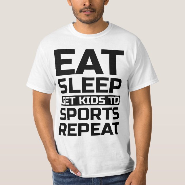 T-shirt Sports Routine Tee Décontracté (Devant)