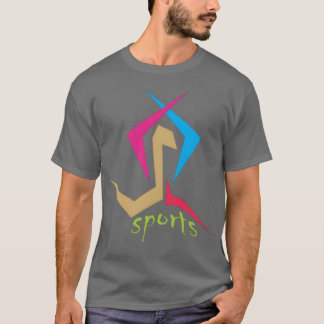 T-shirt sports Saki sports beau beau design amis f