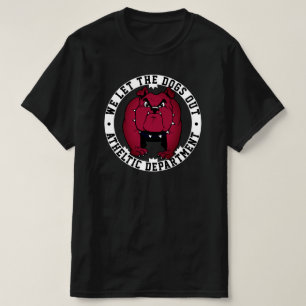 T-shirt Sports Scolaires Nous Laissons Les Chiens Sortir L