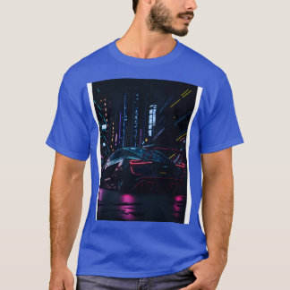 T-shirt Sports sombres dans la ville japonaise