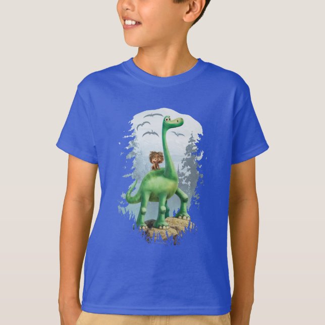 T-shirt Spot Et Arlo En Forêt (Devant)