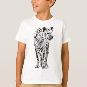 T-shirt Spotted Hyena Wildlife pour les fans de Hyena