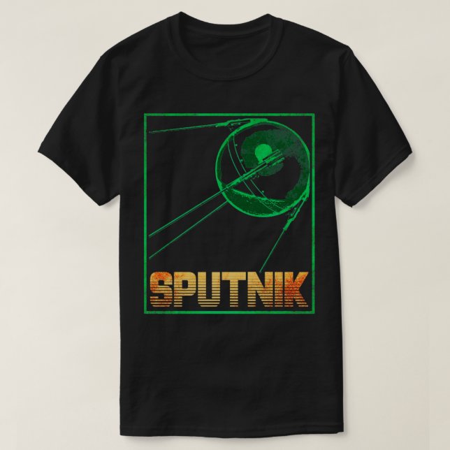 T-shirt Spoutnik 1 Satellite7 (Design devant)