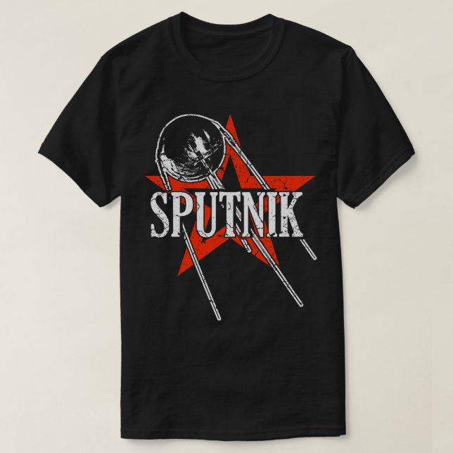T-shirt Spoutnik 1 Satellite Union soviétique 1957 (Design devant)