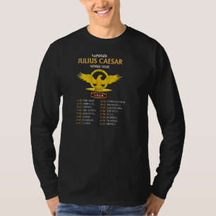 T-shirt Spqr Rome antique Julius César World Tour Roman H