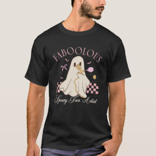 T-shirt Spray Fabole Tan Artiste Ghost Halloween Coquett