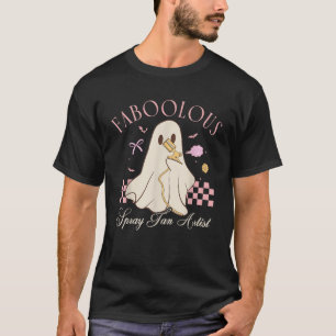 T-shirt Spray Fabole Tan Artiste Ghost Halloween Coquett