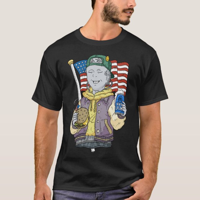 T-shirt Spriggan américain typique. (Devant)