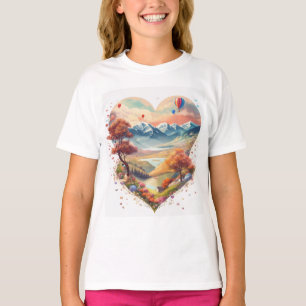 T-shirt Spring Serenity : A Blossoming Affair Summer Vibes