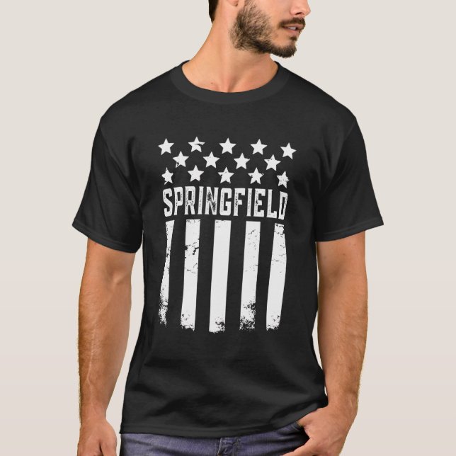 T-shirt Springfield (Devant)