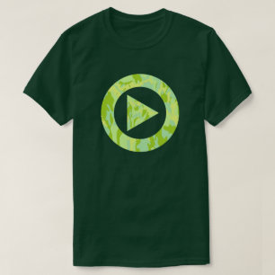 T-shirt SpringTime Camo Motif Press Play
