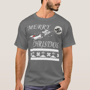 T-shirt Sprint Voiture Racing Noël Dirt rack Voitures Cade