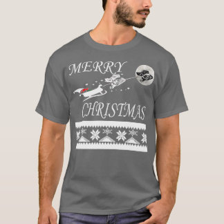 T-shirt Sprint Voiture Racing Noël Dirt rack Voitures Cade