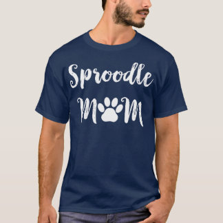 T-shirt Sproodle Maman Amoureux des chiens Sproodle Femmes