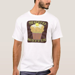 T-shirt Spud Muffin Funny Potatan Slogan Art