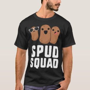 T-shirt Spud Squad Funny Potato T Ami plaisanter - 