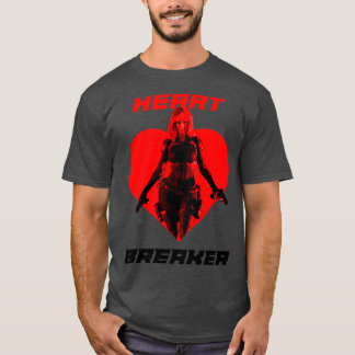 T-shirt Spy Femme briseur de coeur Rouge Variante