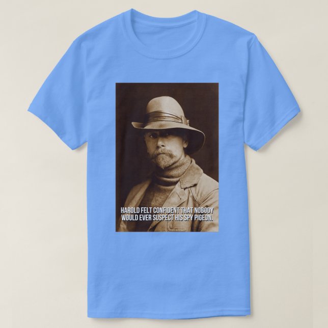 T-shirt Spy Pigeons (Design devant)