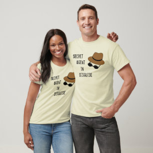 T-shirt Spy T Shirt pour les espions Wannabe