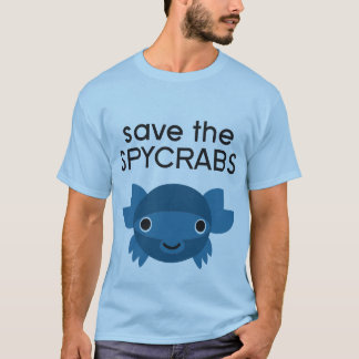 T-shirt Spycrab BLEU