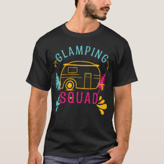 T-shirt Squad Adventure Vacation Glamp Go Camping boy