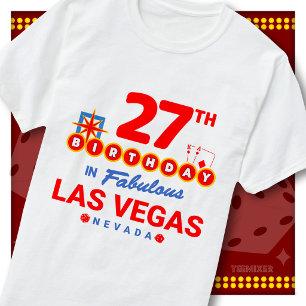 T-shirt Squad de fête de bienvenue à Las Vegas pour les 27