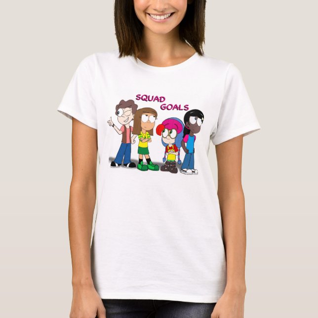 T-shirt Squad Goals Shirt (Women’s) (Devant)