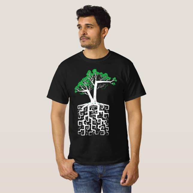 T-shirt Square Root (Devant entier)