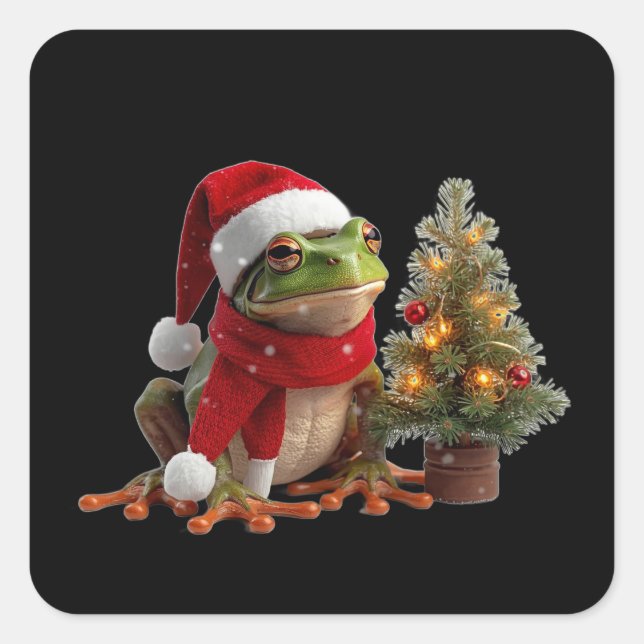 T-Shirt Square Sticker (Front)