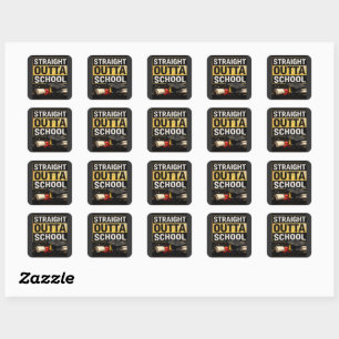 T-Shirt Square Sticker