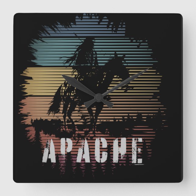 T-shirt Square Wall Clock (Front)