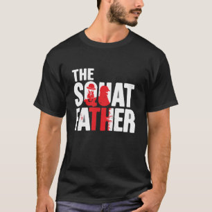 T-shirt Squat Like a Boss - Drôle Gym Tee pour Hardcore Li