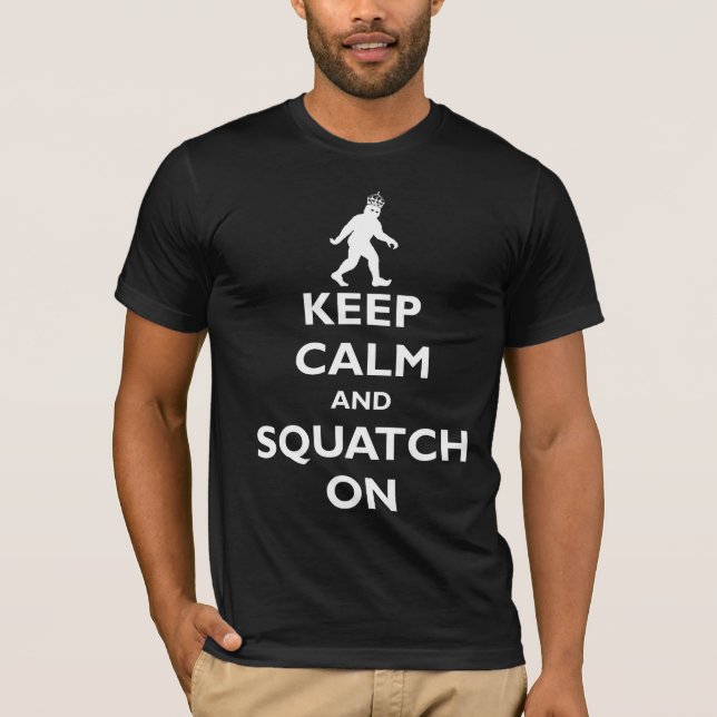 T-shirt Squatch dessus (Devant)