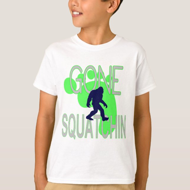 T-shirt squatchin allé (Devant)