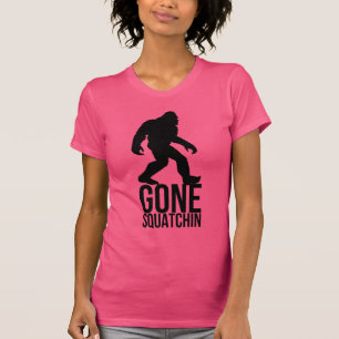 T-shirt Squatchin allé grand par pied
