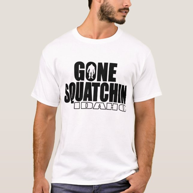 T-shirt Squatchin allé parIDAHO - Bobo original (Devant)