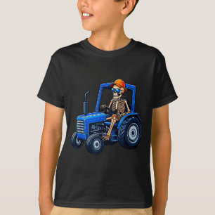 T-shirt Squelette à rayons X Lunettes de soleil Conduisant