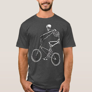 T-shirt Squelette BMX