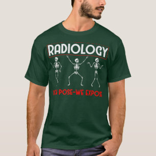 T-shirt Squelette dansant radiologue Xray drôle de radiolo