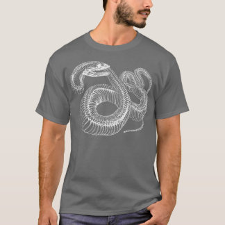 T-shirt Squelette de constricteur Boa