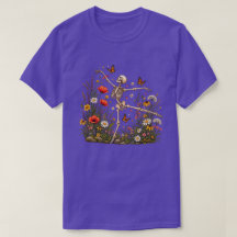 Squelette de danse joyeux Papillon de jardin flora