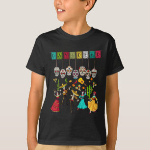 T-shirt Squelette de Día De Los Muertos - Jour des morts m